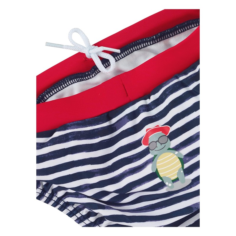 Sterntaler Boys Turtle Swimming Trunks, navy