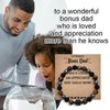 Father's Day Gifts for Bonus Dad Bracelet Men Step Dad