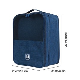 Shoe Bag, Waterproof Sports Shoes Organizer Hangable Shoes Carrier Bags for Travel Sports