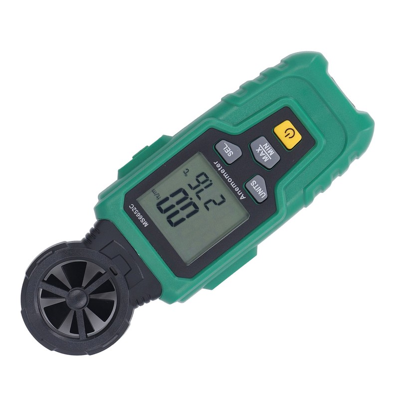 Digital Wind Speed Meter Multifunctional Accurate Handhled Wind Speed Temperature