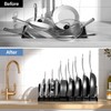 ORDORA Pots and Pans Organizer under Cabinet with Pot Lid