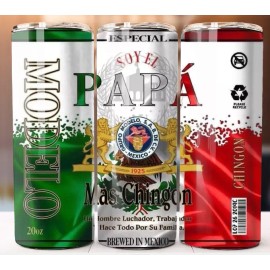 Unbranded Soy El Papa Tumbler 20oz Cup Mug Hot Cold Drinks w/ Lid Straw Stainless Steel