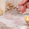 NKlaus Natural Rose Quartz 30 mm Ball Shape Gemstone Healing