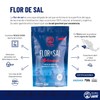 Flor de sal gourmet, artesanal y baja en sodio -