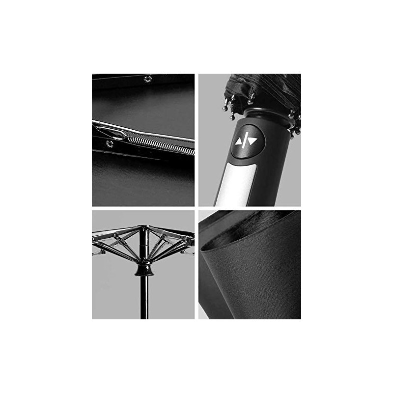 Thitex Travel Umbrella Windproof Auto Open and Close Folding Umbrella