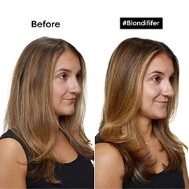L'Oreal Professionnel Blondifier Clarifying Shampoo | Restores Color -Treated Hair | Enhances Shine & Fights Brass | For Blonde or Bleached Hair | For All Hair Types | 16.9 Fl. Oz.