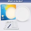 L5L3D Ceiling Light LED Ceiling Light, Diameter 28 x 3