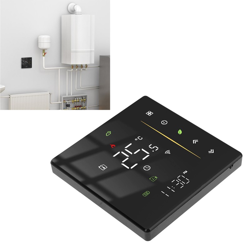 WiFi Thermostat Smart Programmable Temperature Controller for Boiler Heating 95‑240V