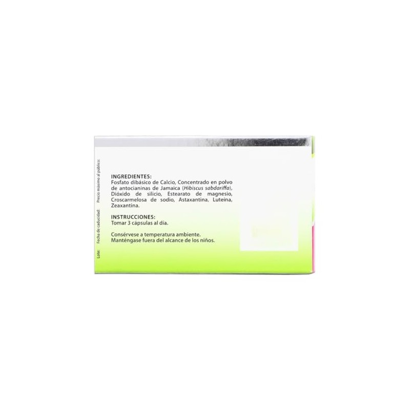 Visiman luteína-zeaxantina, suplemento alimenticio, 30 capsulas de 0.642 g c/u