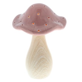 Shudehill Giftware Mushroom Glow Lamp - Grey, Pink, Green and More Colours and Sizes (Large Pink)