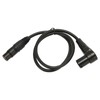 XLR to XLR Cable Elbow Male to Straight Female HiFi