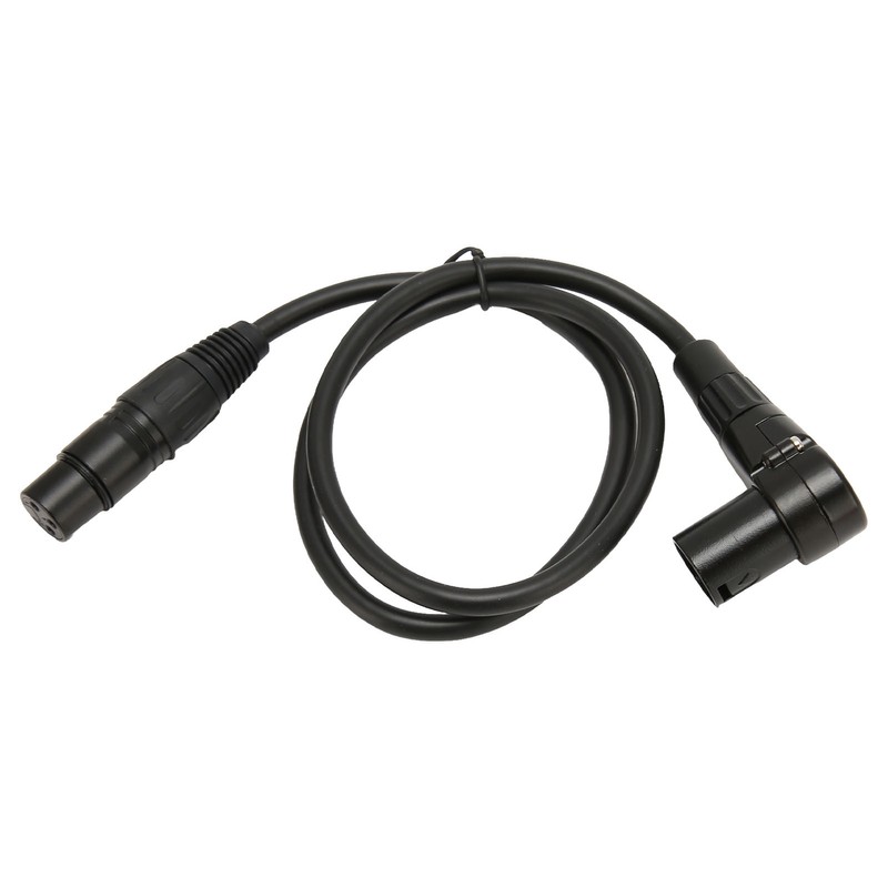 XLR to XLR Cable Elbow Male to Straight Female HiFi