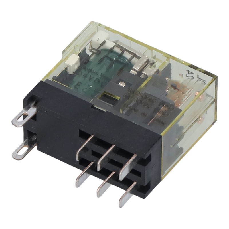 10Pcs Power Relay Miniature Thin Electronic Component 2 NO 2