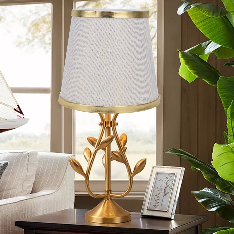 2PCS Fabric Lampshade European Style Lamp Shade for E14 Screw
