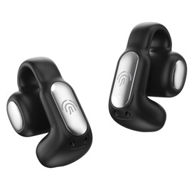 (Sound quality superiority second version) Earaku AirCuff F306 Ear Cuff Earphones, Wireless Earbuds, Open Ear, Ear Cuff Type, Ultra Lightweight, No Clogging Earbuds, No Sound Leakage, DSP Function