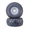 WANDA ATV Golf Cart Tire Wheel Assembly 20X9.5-8 4-Ply with
