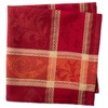 DII Traditional Harvest Wheat Jacquard Collection Thanksgiving Fall Table Décor