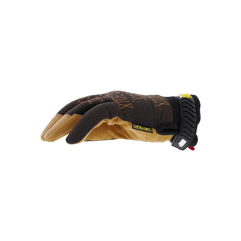 Mechanix Wear Original® Leather Gloves (Small, Brown/Black)