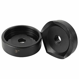AMZCNC - Perforadora de conducto y troquel de 3 pulgadas para perforador hidráulico con rosca de 3/4"-16UN (tamaño del orificio del conducto: 3 pulgad
