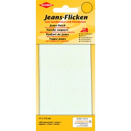 Kleiber Jeans Repair Patch, 17 x 15 cm, Denim Fabric