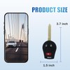 Lezhey Key Fob Replacement Fits for Nissan Versa Xterra Rogue