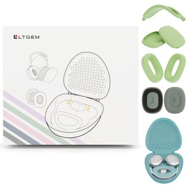 Smart Case for AirPods Max Headphones,Supports Sleep Mode, Product Includes AirPods Max Ear Pad Case Cover/Ear Cups Cover/Headband Cover/Earpads/Smart Case,Provided by LTGEM (Green)