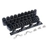 Mxeol Boat Top Fittings Hardware Combo Black Nylon Bimini Caps