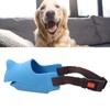 Dog Silicone Mouth Cover Bite and Bark Prevention Breathable Adjustable