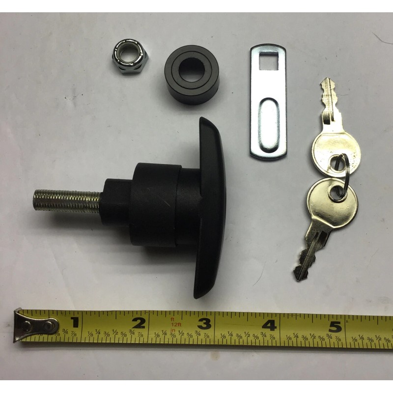 TriMark Clockwise T Handle Keyed Baggage Door Lock
