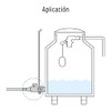 Foset ATIN-001, Multiconector polipropileno para tinaco, con válvula