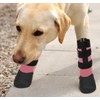 VALFRID Waterproof Grip Dog Shoes,Anti-Slip Dog Socks Boots,Zipper Dogs Booties