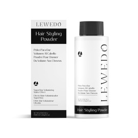 lewedo Volumizing Styling Powder 20g - Natural Volume & Matte Finish for Men, Oil-Absorbing Texture Powder with Adjustable Nozzle