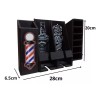 Vintage Porta Maquinas De Madera Negro Para Herramientas Barber Ch