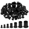 Glarks 30Pcs M12 Rivet Nuts - Carbon Steel Metric Flat
