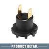 X AUTOHAUX Headlight Low Beam Bulb Holder Socket B28V510A3 for