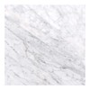 Tenedos Carrara Bianco Italian White 12x12 Marble Tile, Honed Matte