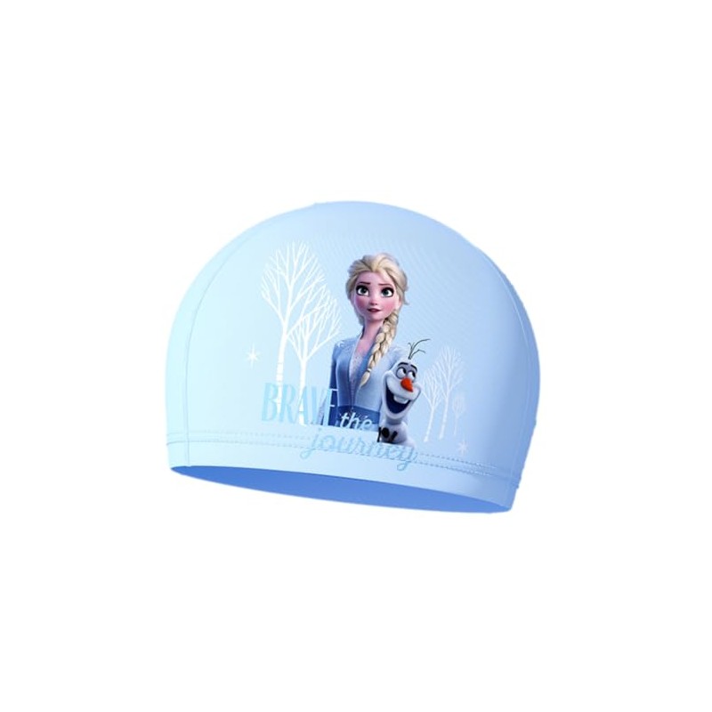 Kids' Swimming Cap, Swim Cap (1128-Blue, Free)