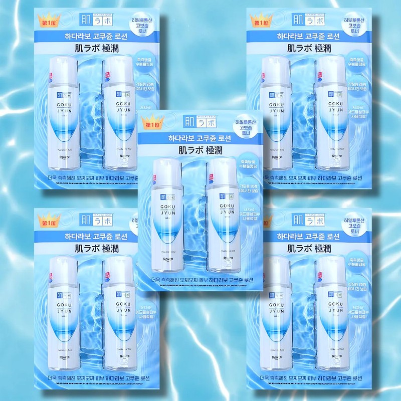 Hada Labo Gokujyun Lotion 340ml, 4 packs / 하다라보 고쿠쥰