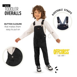 OFFCORSS Baby and Toddler Overall with Adjustable Straps, for Boys and Girls