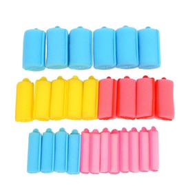 27pcs Sponge Curler Hair Roller Sleeping 5 Different Sizes Curly Curler Curly Hair For Women Colorful