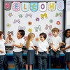 Welcome Back to School Cutouts Composition Notebook Classroom Bulletin Board