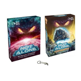 Set Not Alone Base Game + Expansion Sanctuary French Version + 1 Decap Blumie (Base + Sanctuary)