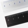 SLIP-ON DAR-2802 Aluminum Ruler, S Lined, Simple, 0.0 inch (0