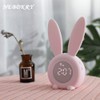 KDtech Kids Alarm Clock with Night Light 6 Ringtones, Cute