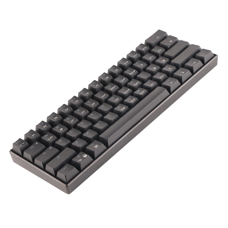 Mechanical Keyboard 61 Keys Three Modes Support Wireless Portable Ergonomic