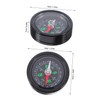 Totority Mountain Bike Compass Navigation Tool Headset Compass for Outdoor