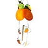 Oranges Metal Wind Chime 27 inches