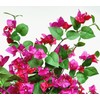Pack of 16 Artificial Bougainvillea Silk Flower Stems Hanging Flower