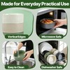Jeffbaubl Cereal Bowls Set of 6, 6.1 Inch Ceramic Soup
