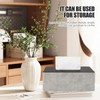 PU Leather Tissue Box, Cosmetic Tissue Box, Tissue Box Holder,